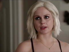 Spanking iZombie - Peyton Spanks Liv In A Catsuit