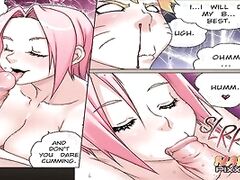 Anime Hentai Uncensored - Naruto x Sakura - Cartoon Comic