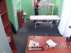 Nurse caught guy wanking at her desk