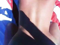 First fuck on Capobino nudist Beach in spain