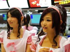 Cute fast food waitresses 2