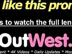 Hairy lesbian Rosie gets her anus and cunt licked outdoors